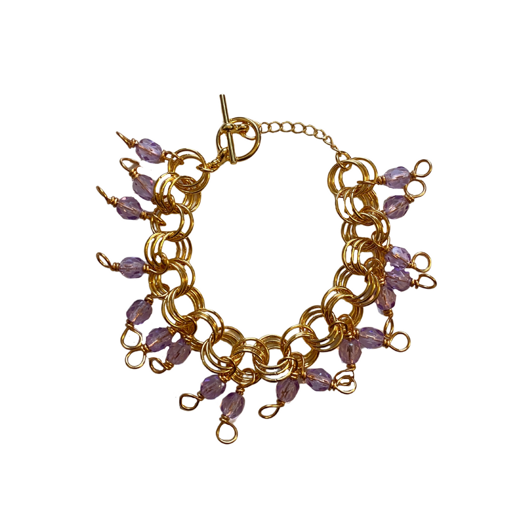 The Donna Bracelet in Lilac