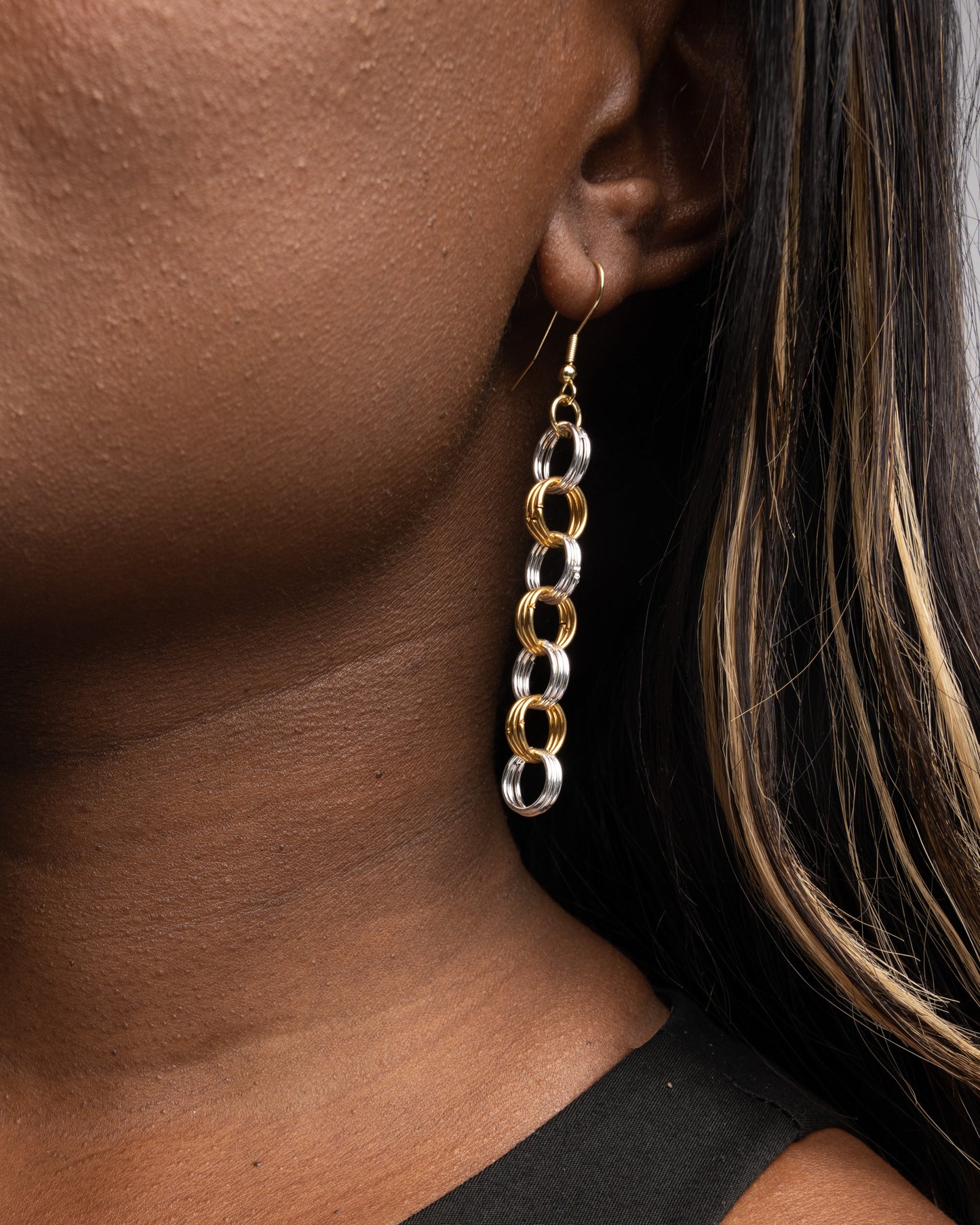 Kiere Two-Tone Earrings