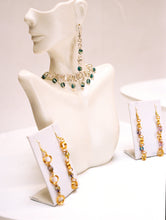 Load image into Gallery viewer, The Christina Choker in Blue-Green
