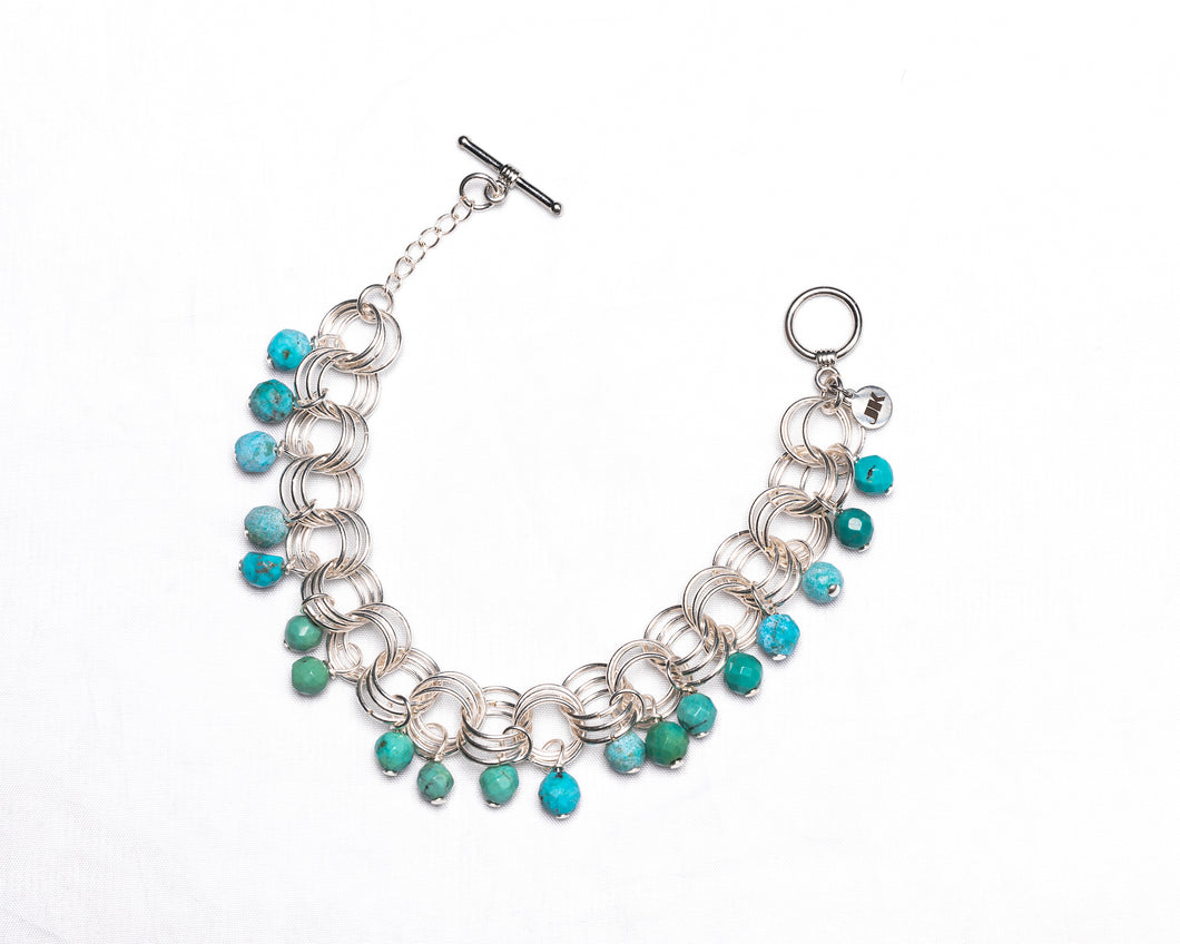 The Donna Bracelet in Turquoise