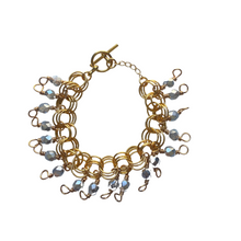 Load image into Gallery viewer, The Donna Bracelet in Metallic Silver
