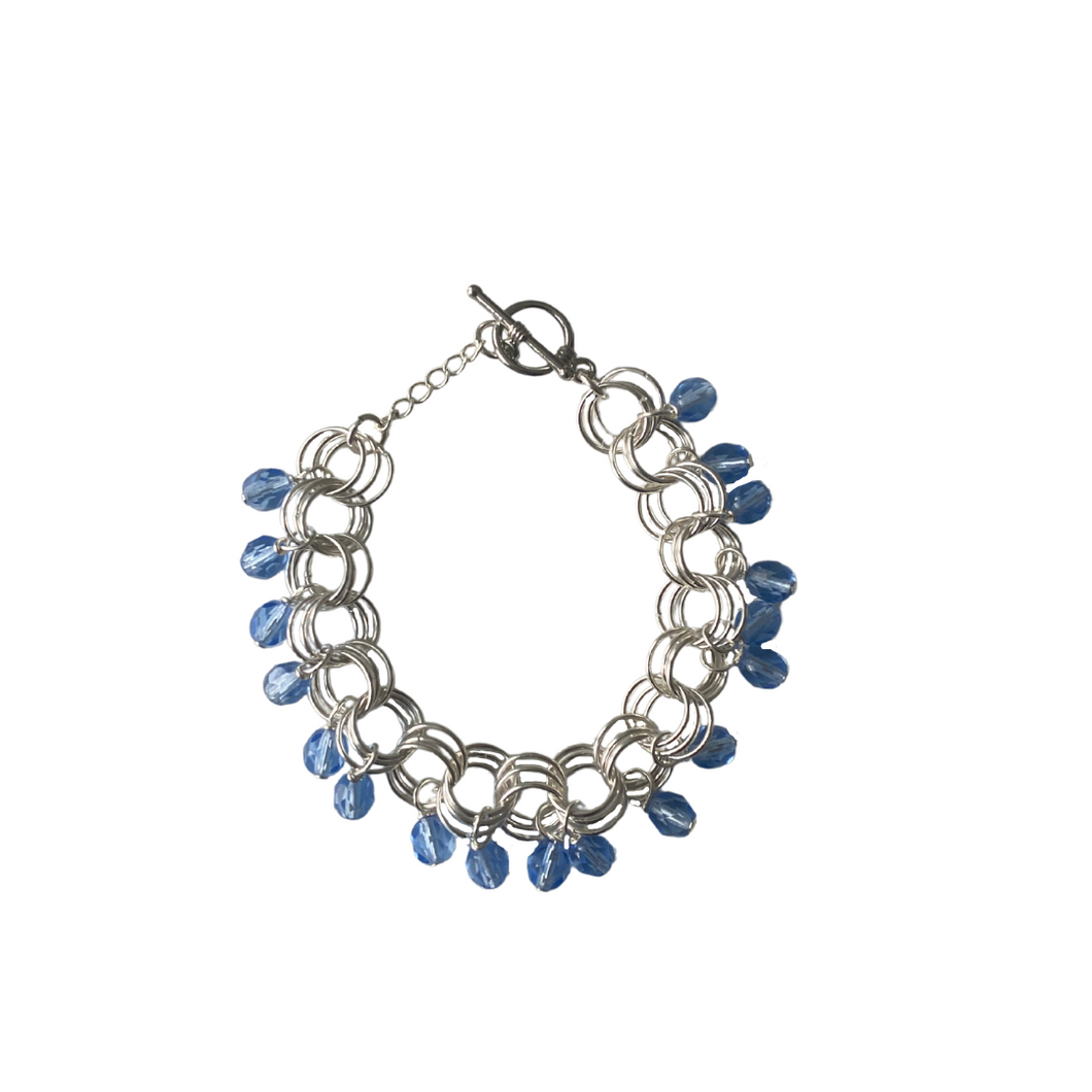 The Donna Bracelet in Sapphire Blue
