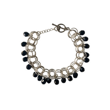 Load image into Gallery viewer, The Donna Bracelet in Jet Black
