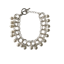 Load image into Gallery viewer, The Donna Bracelet in Pearl
