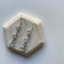 Load image into Gallery viewer, The Kiere Earrings in Sapphire Blue
