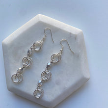 Load image into Gallery viewer, The Kiere Earrings in Metallic Silver

